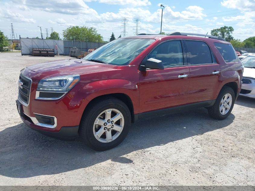 2015 GMC Acadia Sle-2 VIN: 1GKKRPKD4FJ153866 Lot: 39690236