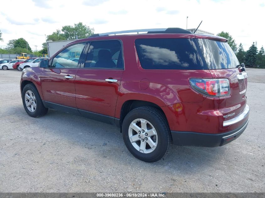 2015 GMC Acadia Sle-2 VIN: 1GKKRPKD4FJ153866 Lot: 39690236