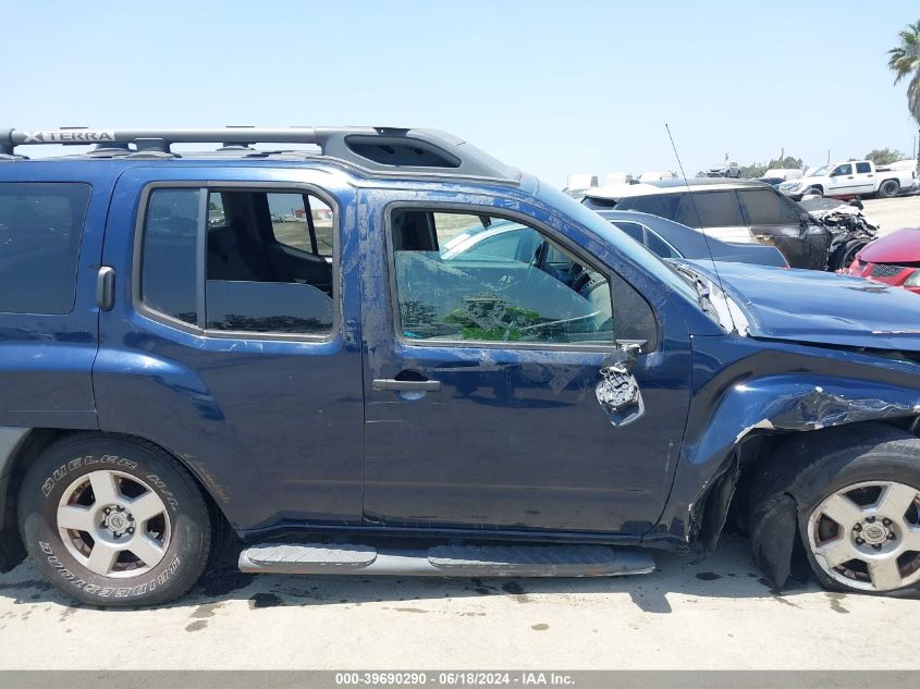 2008 Nissan Xterra S VIN: 5N1AN08UX8C527935 Lot: 39690290