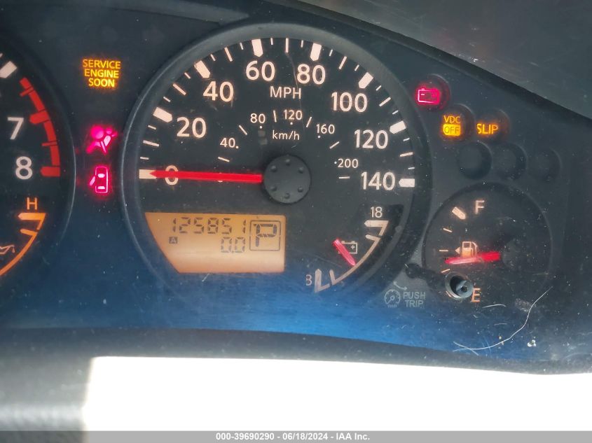 2008 Nissan Xterra S VIN: 5N1AN08UX8C527935 Lot: 39690290