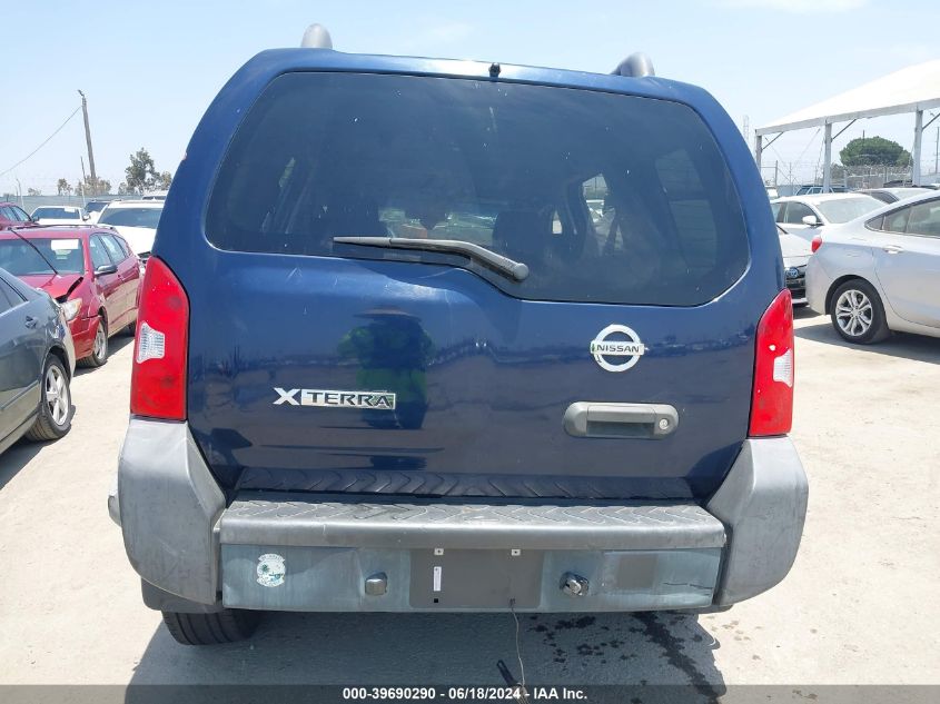 2008 Nissan Xterra S VIN: 5N1AN08UX8C527935 Lot: 39690290