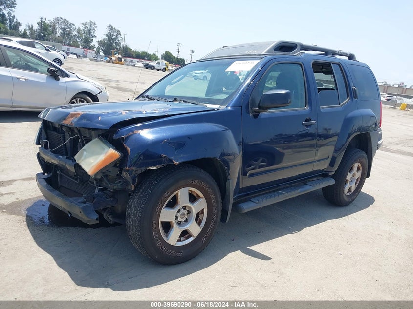 2008 Nissan Xterra S VIN: 5N1AN08UX8C527935 Lot: 39690290