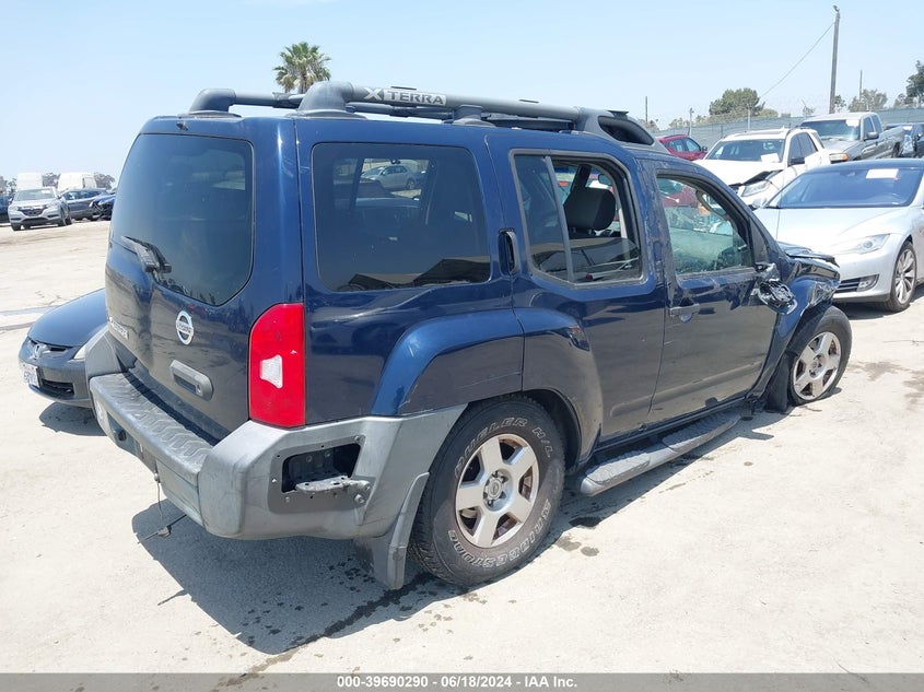 2008 Nissan Xterra S VIN: 5N1AN08UX8C527935 Lot: 39690290