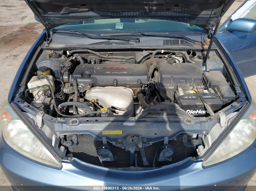 2003 Toyota Camry Le/Xle/Se VIN: 4T1BE30K63U703110 Lot: 39690313