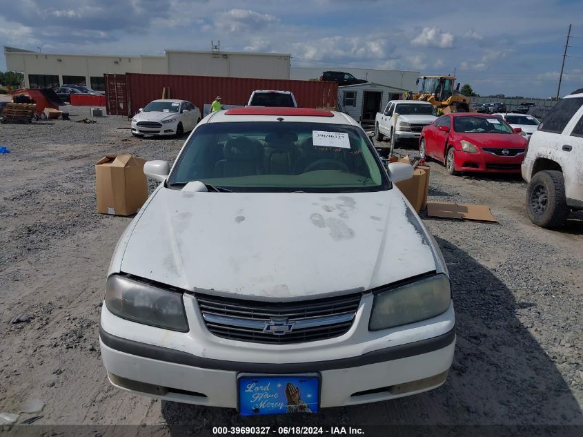 2003 Chevrolet Impala Ls VIN: 2G1WH52K039316337 Lot: 39690327