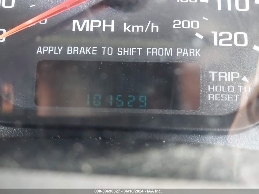 2003 Chevrolet Impala Ls VIN: 2G1WH52K039316337 Lot: 39690327