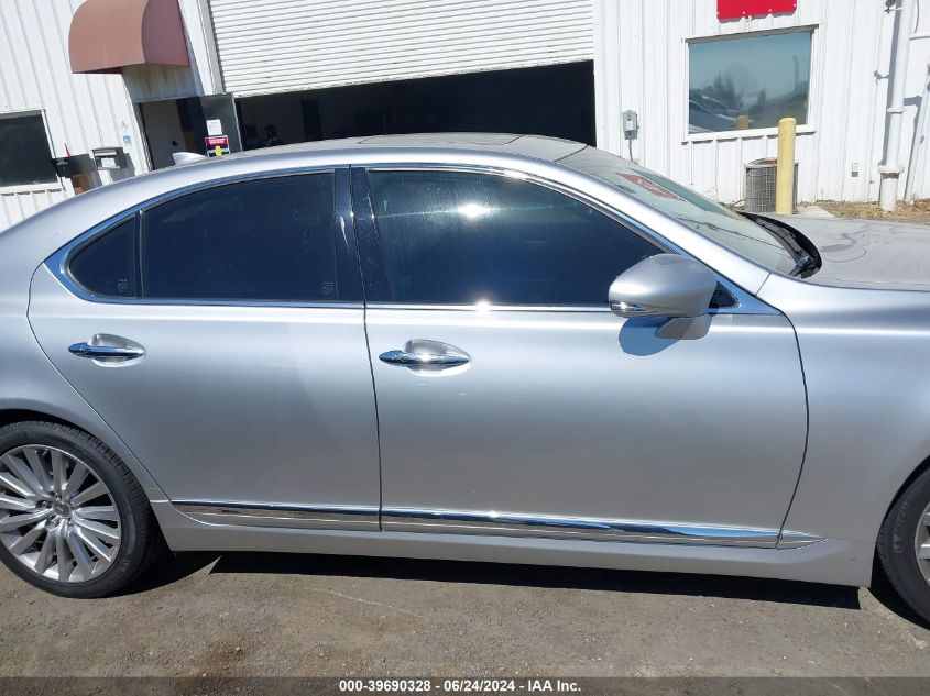 2014 Lexus Ls 460 VIN: JTHCL5EFXE5021056 Lot: 39690328