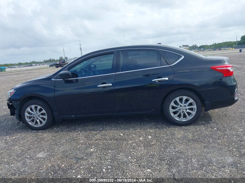 VIN 3N1AB7AP0KL606085 2019 NISSAN SENTRA SV