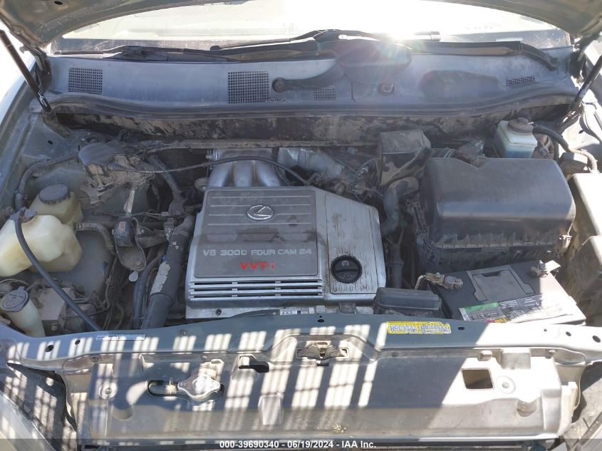 2000 Lexus Rx 300 VIN: JT6GF10UXY0077208 Lot: 39690340