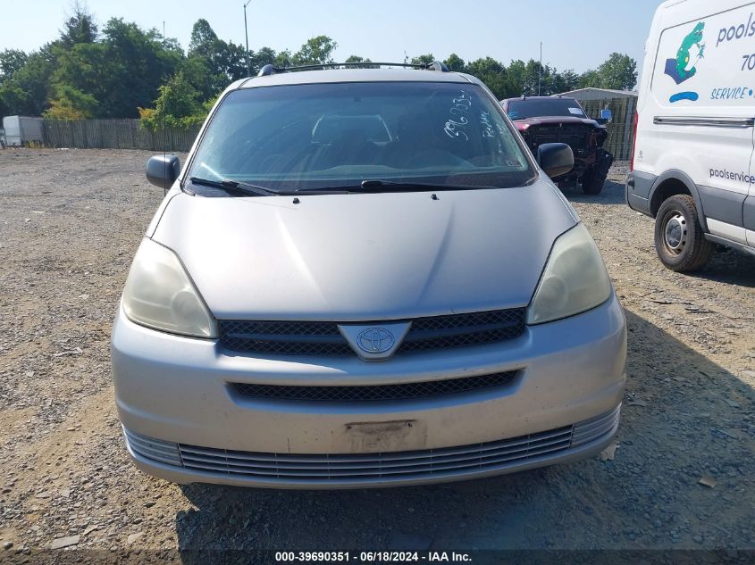 2005 Toyota Sienna Le VIN: 5TDZA23C45S305768 Lot: 39690351