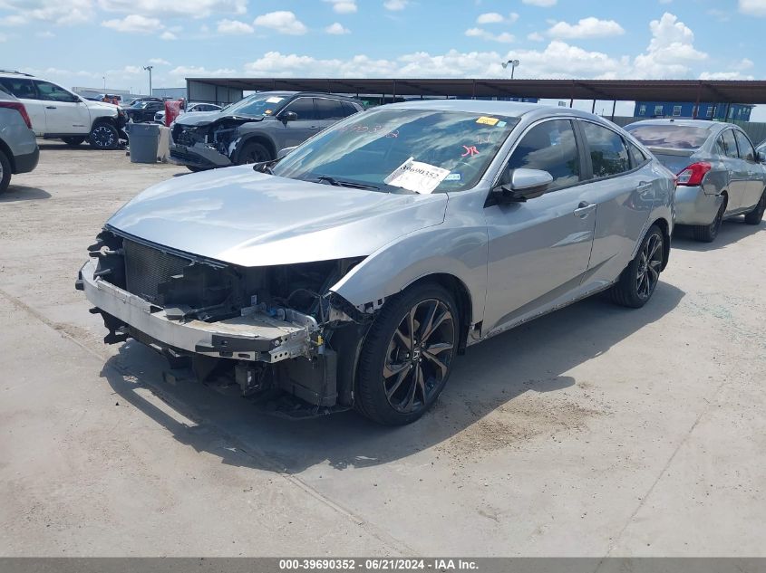 19XFC2F88KE016693 2019 HONDA CIVIC - Image 2