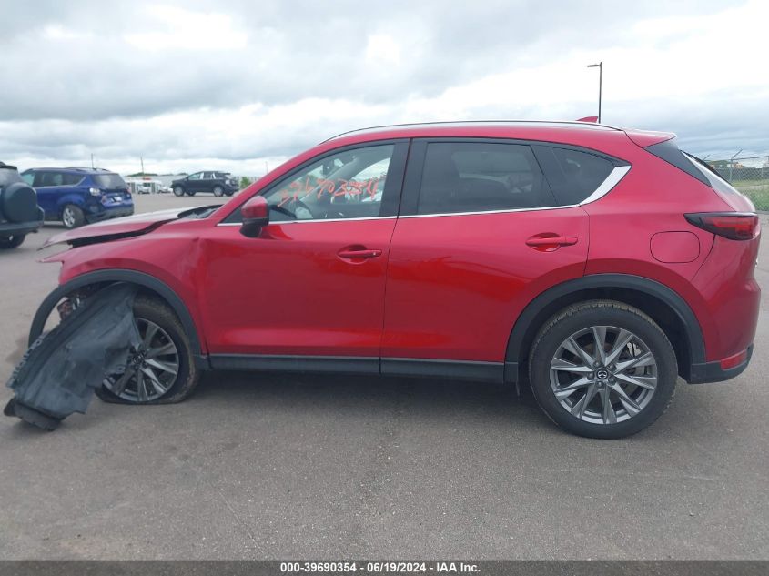 2021 Mazda Cx-5 Grand Touring VIN: JM3KFBDM4M1464691 Lot: 39690354