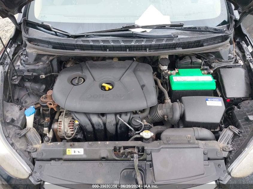 2013 Hyundai Elantra Gls VIN: KMHDH4AE9DU797547 Lot: 39690356