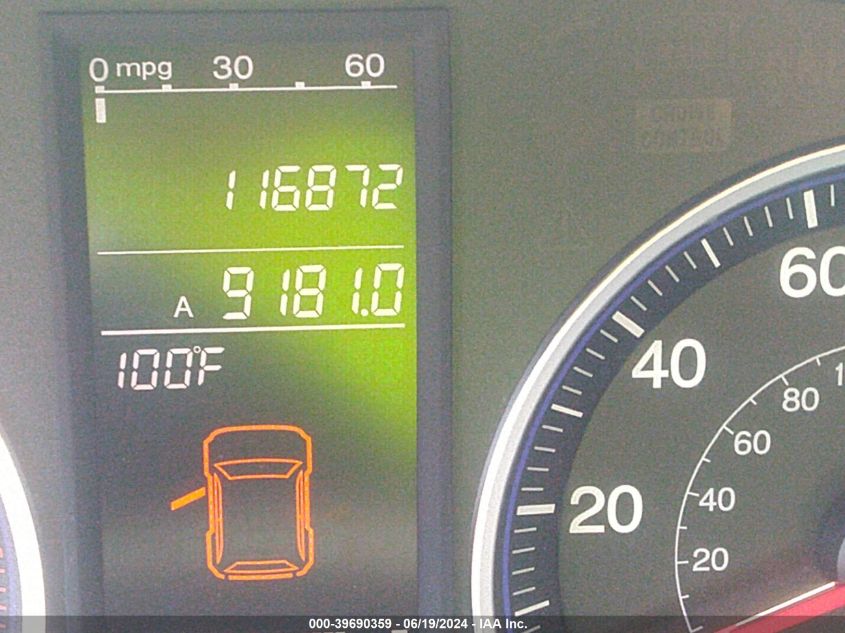 2009 Honda Cr-V Ex VIN: JHLRE48569C012085 Lot: 39690359