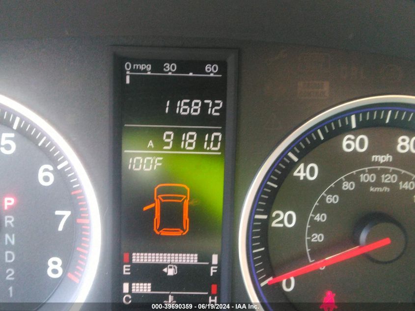 2009 Honda Cr-V Ex VIN: JHLRE48569C012085 Lot: 39690359