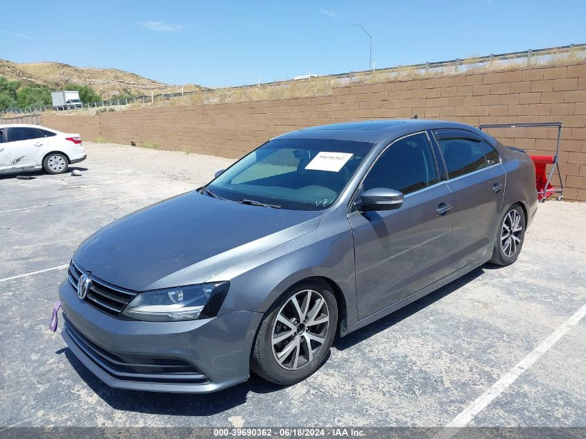 2017 Volkswagen Jetta 1.4T Se VIN: 3VWDB7AJ6HM291816 Lot: 39690362