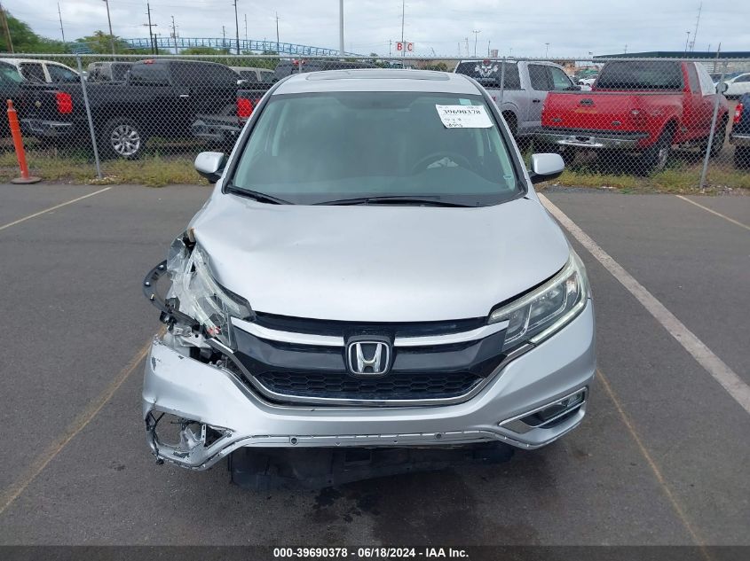 2015 Honda Cr-V Ex VIN: 2HKRM3H55FH518307 Lot: 39690378