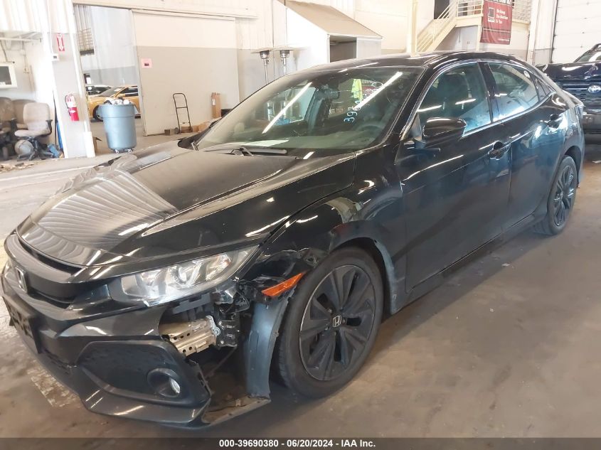 2019 Honda Civic Ex VIN: SHHFK7H60KU400195 Lot: 39690380