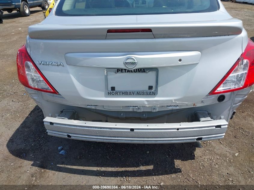 2017 Nissan Versa 1.6 S+ VIN: 3N1CN7AP4HL834437 Lot: 39690384