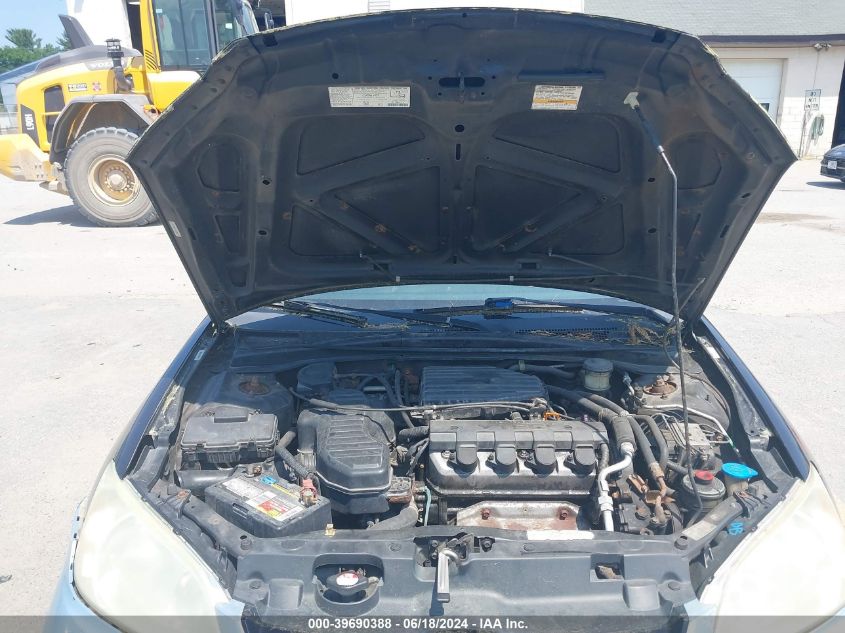 2004 Honda Civic Ex VIN: 2HGES26794H563194 Lot: 39690388