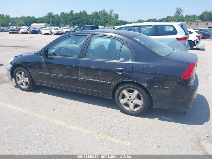 2HGES26794H563194 | 2004 HONDA CIVIC