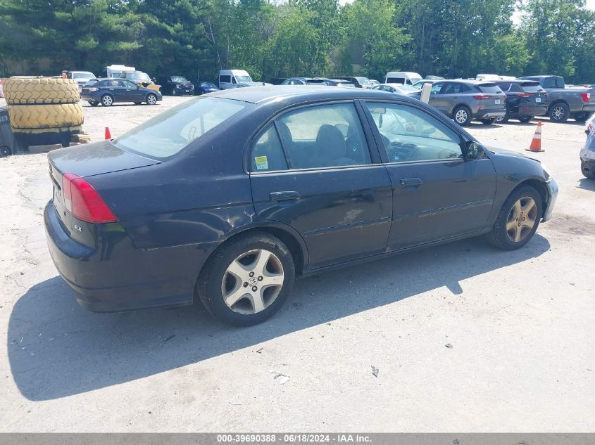 2HGES26794H563194 | 2004 HONDA CIVIC