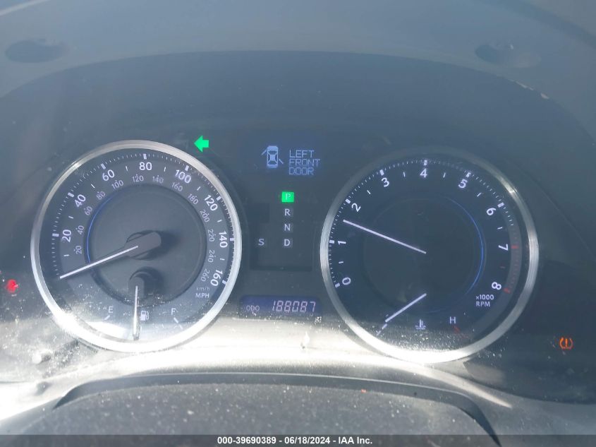 2012 Lexus Is 250 VIN: JTHBF5C29C5174964 Lot: 39690389