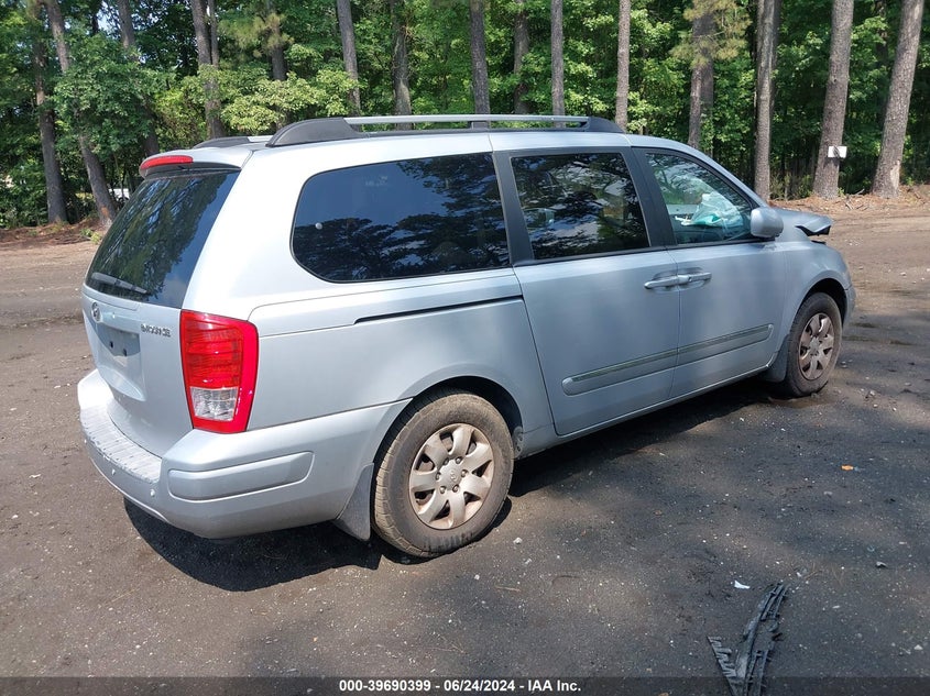 2008 Hyundai Entourage Gls/Limited VIN: KNDMC233586047401 Lot: 39690399