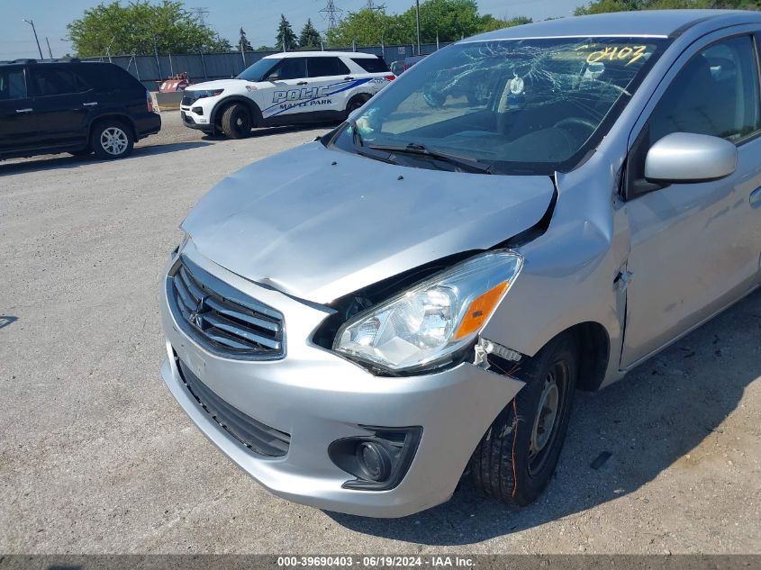 2017 Mitsubishi Mirage G4 Es VIN: ML32F3FJ0HH001755 Lot: 39690403