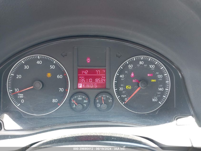 2007 Volkswagen Jetta Wolfsburg Edition VIN: 3VWEG71K57M199240 Lot: 39690412