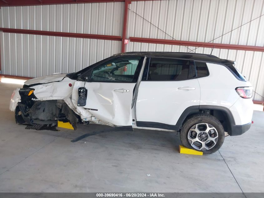 2022 Jeep Compass Trailhawk 4X4 VIN: 3C4NJDDB6NT117162 Lot: 39690416