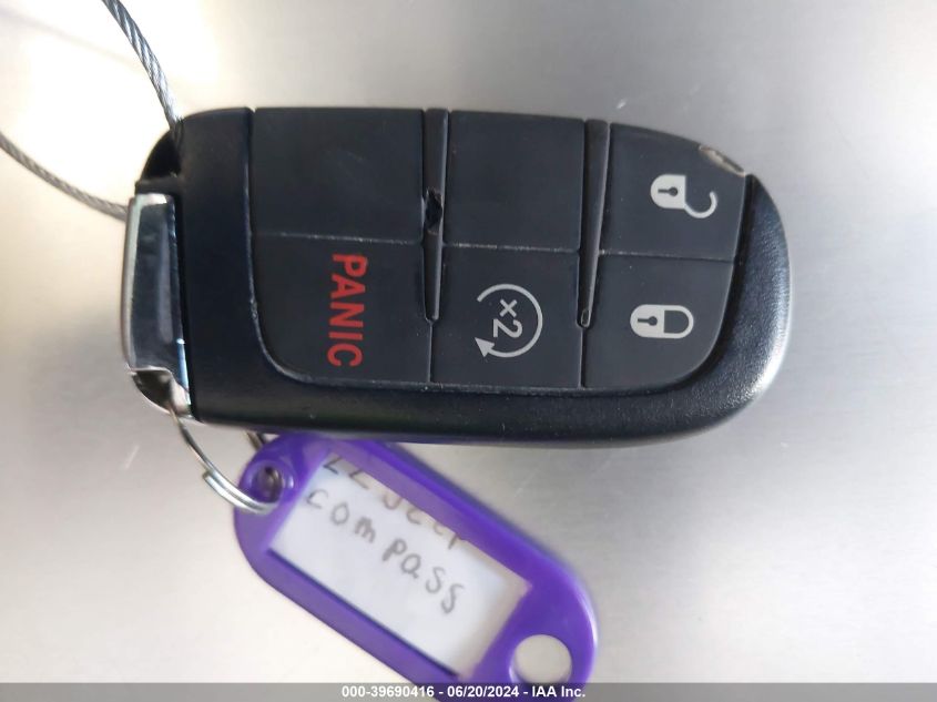 2022 Jeep Compass Trailhawk 4X4 VIN: 3C4NJDDB6NT117162 Lot: 39690416