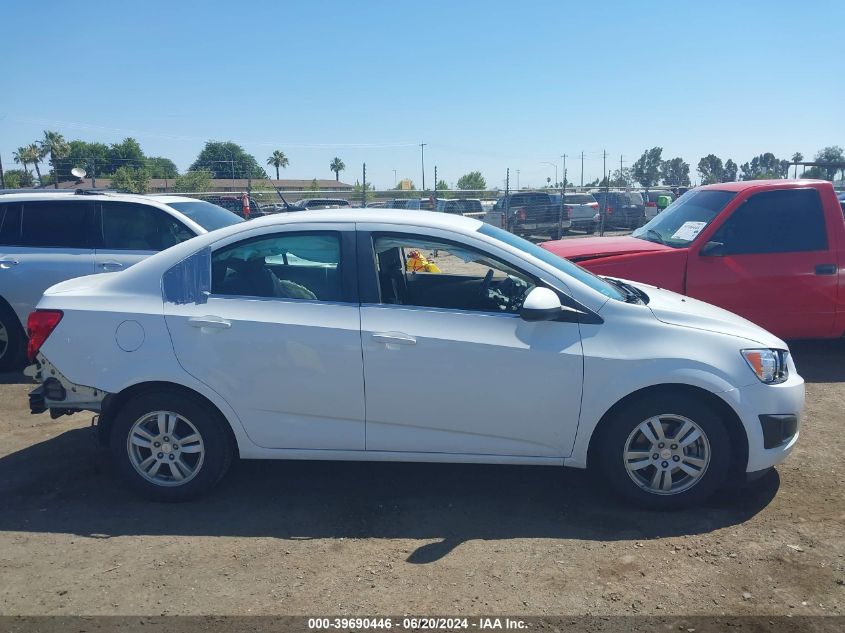 2013 Chevrolet Sonic Lt Auto VIN: 1G1JC5SG3D4238807 Lot: 39690446