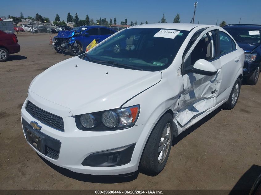 2013 Chevrolet Sonic Lt Auto VIN: 1G1JC5SG3D4238807 Lot: 39690446