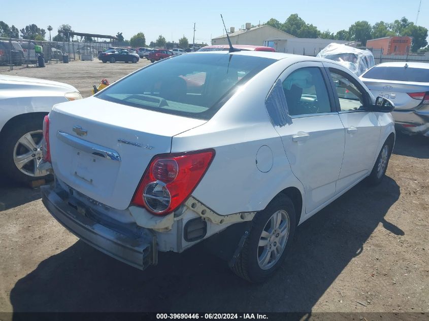 2013 Chevrolet Sonic Lt Auto VIN: 1G1JC5SG3D4238807 Lot: 39690446