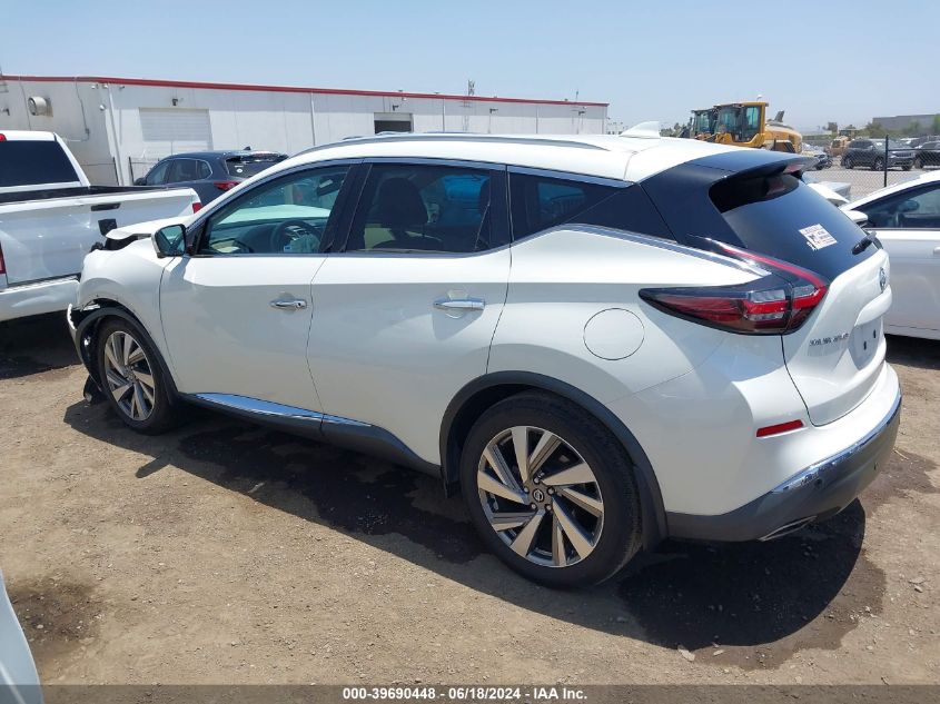 2020 Nissan Murano Sl Fwd VIN: 5N1AZ2CJ7LN150331 Lot: 39690448