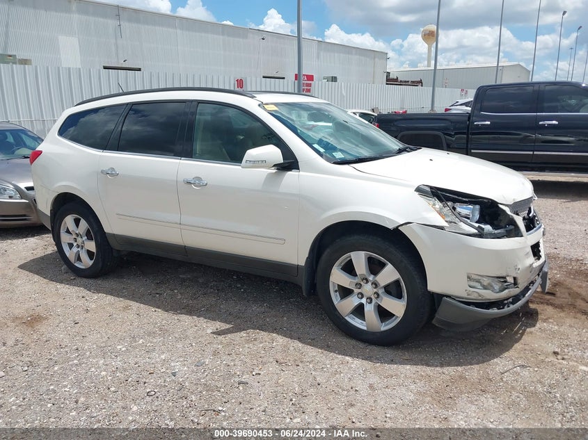 2012 Chevrolet Traverse Ltz VIN: 1GNKRLED7CJ372260 Lot: 39690453