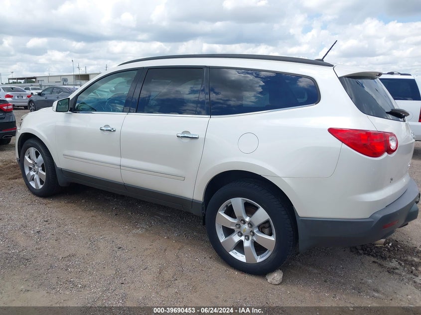 2012 Chevrolet Traverse Ltz VIN: 1GNKRLED7CJ372260 Lot: 39690453