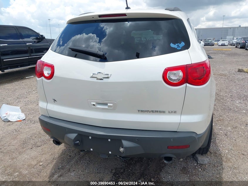 2012 Chevrolet Traverse Ltz VIN: 1GNKRLED7CJ372260 Lot: 39690453