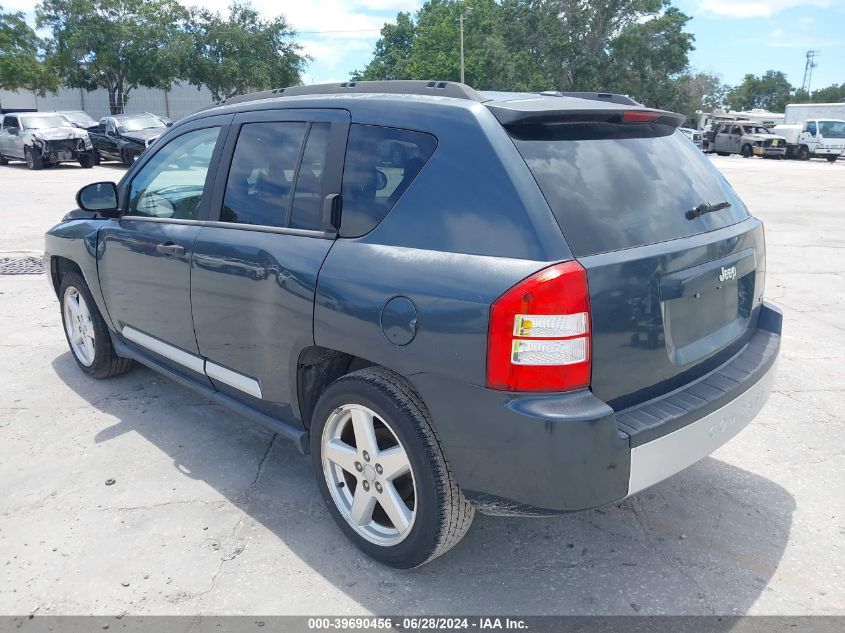 1J8FT57W07D106002 2007 Jeep Compass Limited