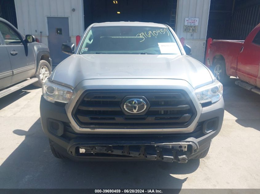 2019 Toyota Tacoma Sr VIN: 5TFRX5GN4KX149037 Lot: 39690459