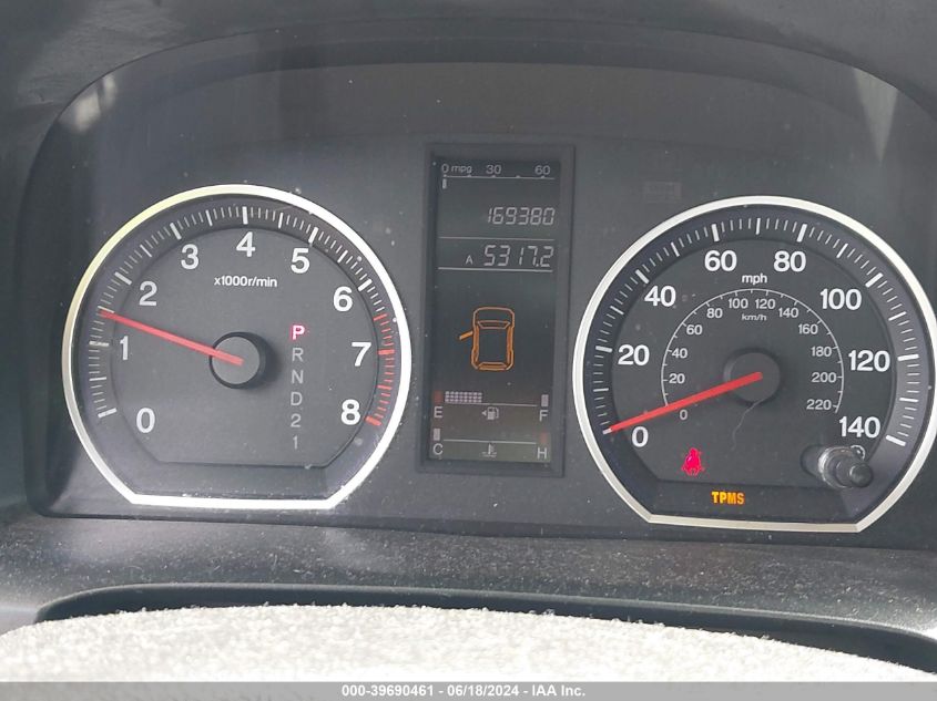 2007 Honda Cr-V Lx VIN: JHLRE38357C034908 Lot: 39690461