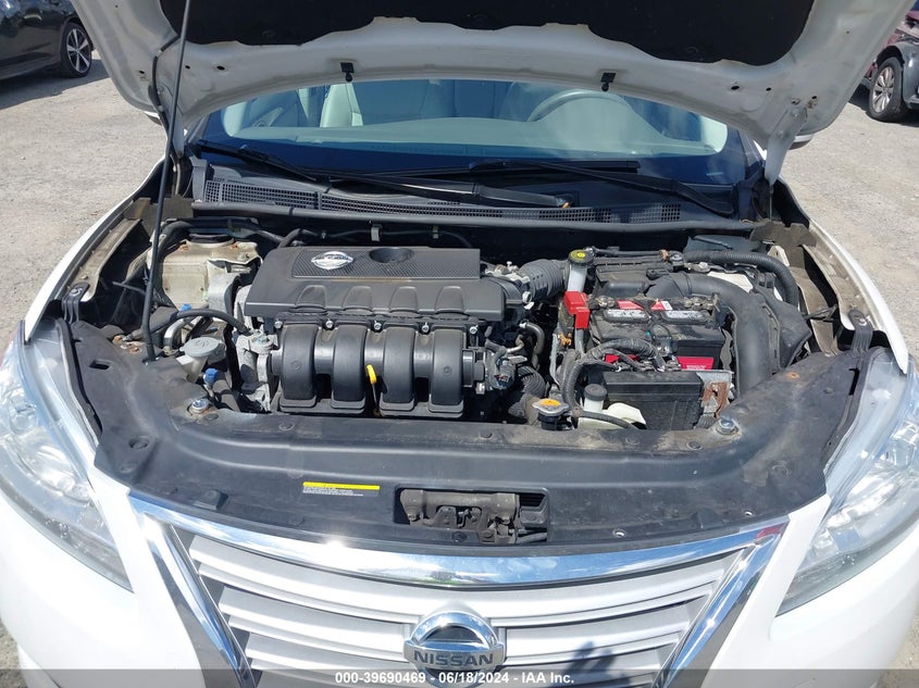 2013 Nissan Sentra Fe+ S/Fe+ Sv/S/Sl/Sr/Sv VIN: 3N1AB7AP7DL758643 Lot: 39690469