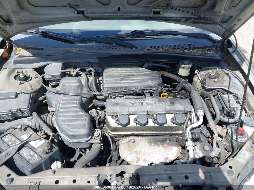 2003 Honda Civic Ex VIN: 2HGES26793H529481 Lot: 39690479