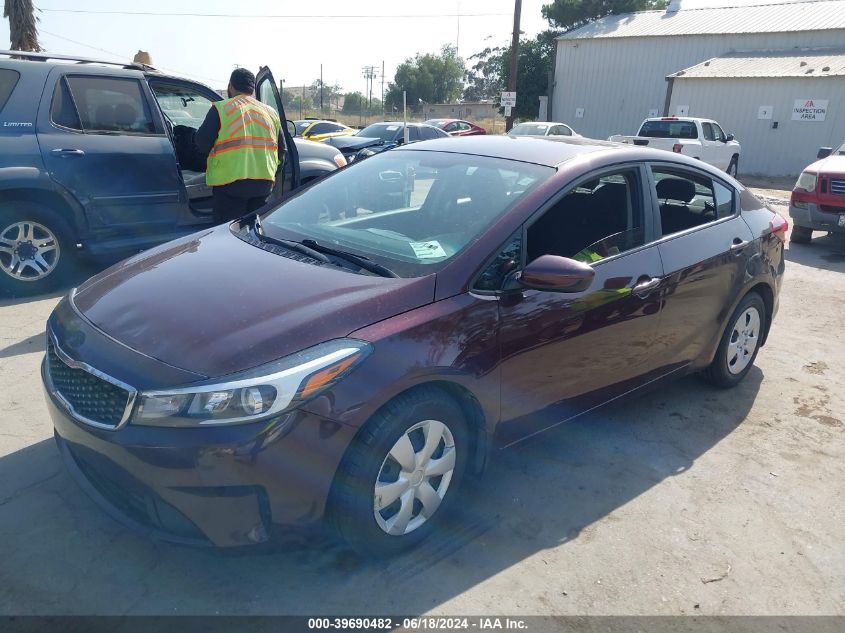 2017 Kia Forte Lx VIN: 3KPFK4A78HE089438 Lot: 39690482