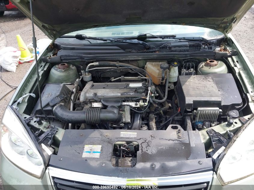 2006 Chevrolet Malibu Lt VIN: 1G1ZT51F86F179370 Lot: 39690492