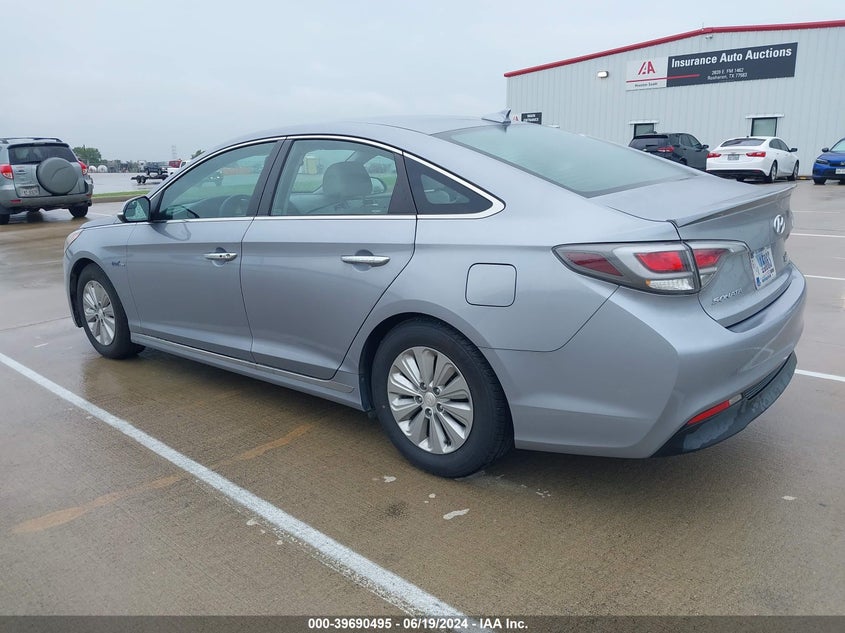 2016 HYUNDAI SONATA HYBRID/SE - KMHE24L1XGA039495