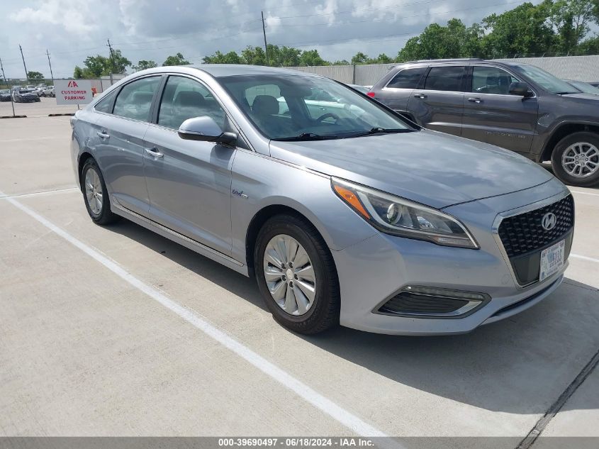 2016 Hyundai Sonata Hybrid Se VIN: KMHE24L17GA039485 Lot: 39690497