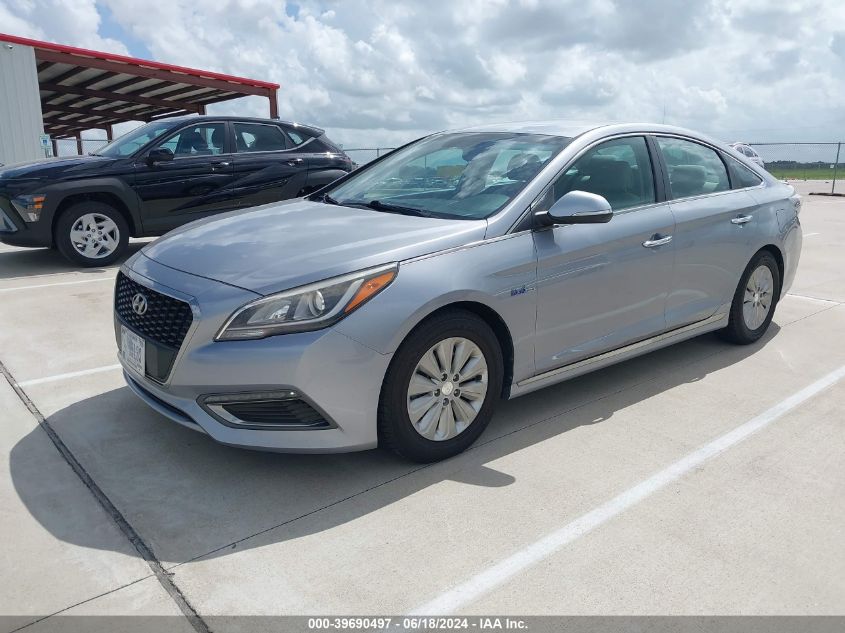 2016 Hyundai Sonata Hybrid Se VIN: KMHE24L17GA039485 Lot: 39690497