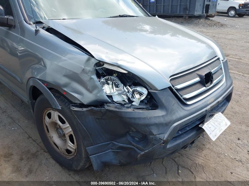 2005 Honda Cr-V Lx VIN: SHSRD68595U305545 Lot: 39690502